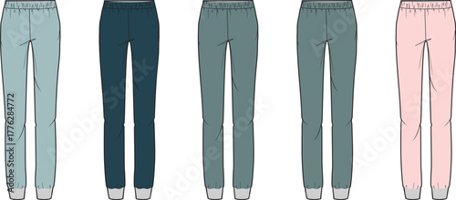 Five Pairs of Fashionable Joggers A Versatile Wardrobe Staple for Comfort and Style