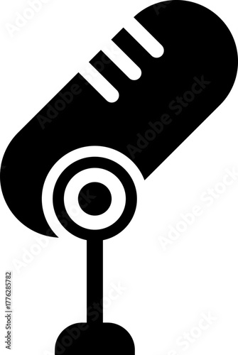 Microphone vector icon representing podcast, music, audio production. Microphone Icons set. Microphone sign, Mic, communications, radio, Podcast, microphone icon. Karaoke mic web and mobile app icons