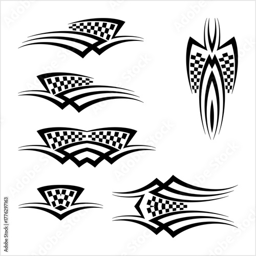 Tribal Car Decal : Vinyl Ready, Vehicle Graphics