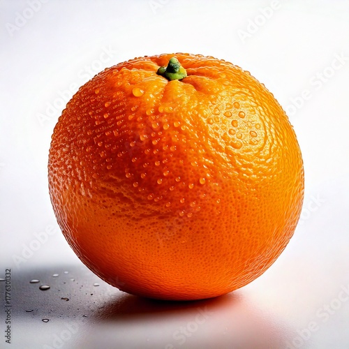 orange on a white background