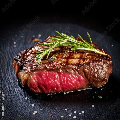 grilled beef steak