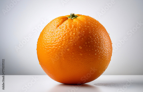 orange isolated on white background