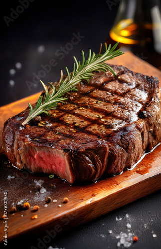 grilled steak