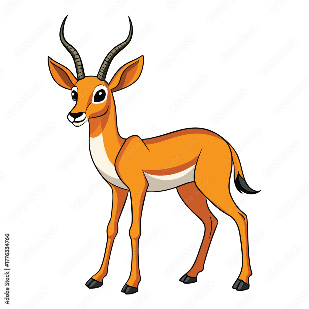 Fototapeta premium deer vector illustration