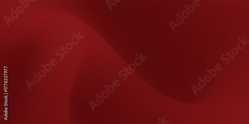 Abstract red gradient background, light and shadow on the backdrop with dimensions, hot tone wall modern red best seller