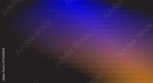 Abstract geometric gradient background with vibrant blue and orange hues