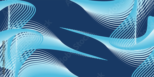 Dark blue halftone dotted abstract background, big data pattern, technology or futuristic