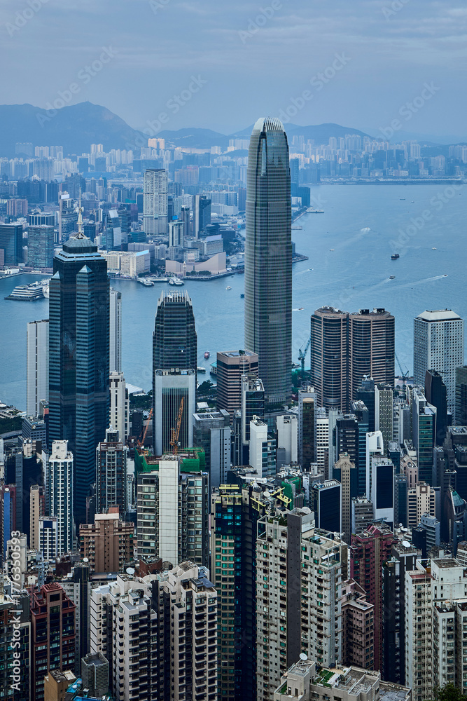Fototapeta premium hong kong city skyline