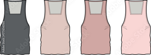 Apron Variety A Collection of Cooking and Crafting Essentials in Multiple Colors