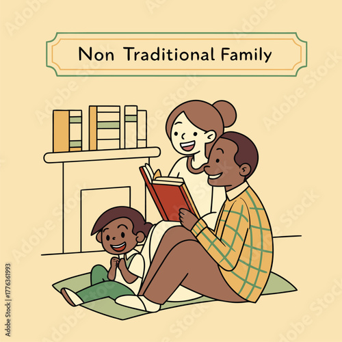 Blended Nontraditional Family Love