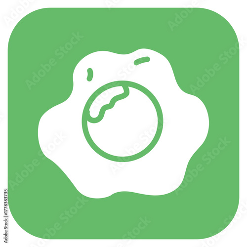 Fried Egg icon vector image. Can be used for Morning and Breakfast.