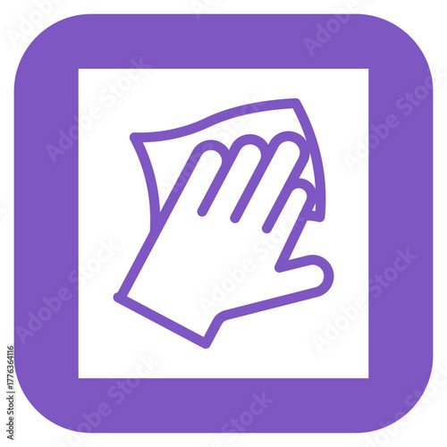 Cleaning Glass icon vector image. Can be used for House Cleaning.