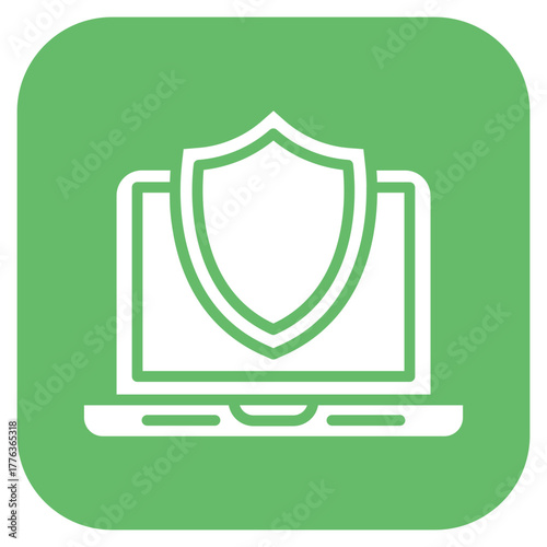 Virus Scan icon vector image. Can be used for Web Hosting.