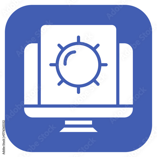 Code Settings icon vector image. Can be used for Web Hosting.