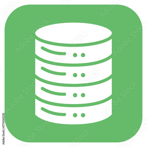Database Chat icon vector image. Can be used for Web Hosting.