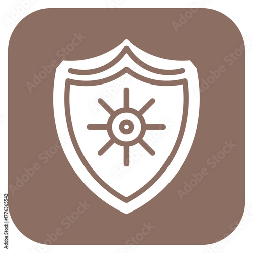 Antivirus icon vector image. Can be used for Web Hosting.