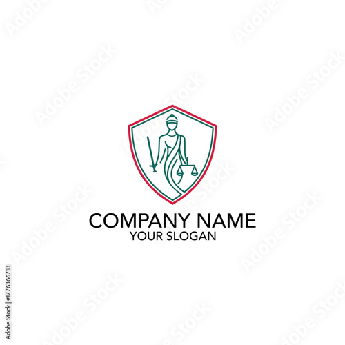luxury designs of scales law logo designs