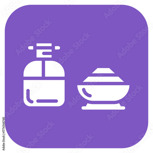 Aroma icon vector image. Can be used for Spa.