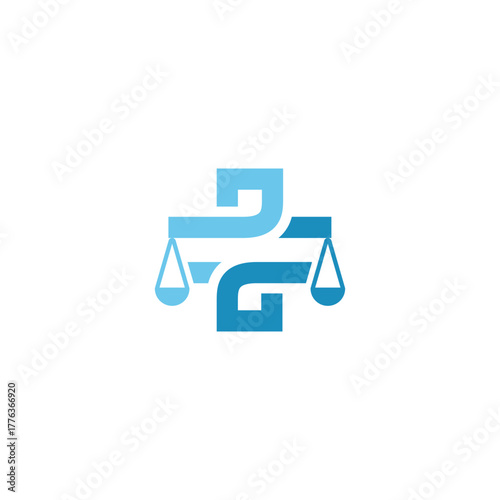 law and medical simple minimalist and modern logo designs