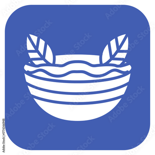 Spa Bowl icon vector image. Can be used for Spa.