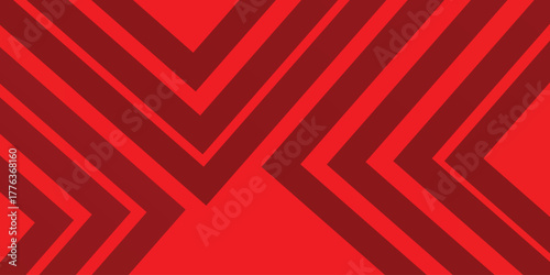 Abstract red background with burning lines light rings on red background