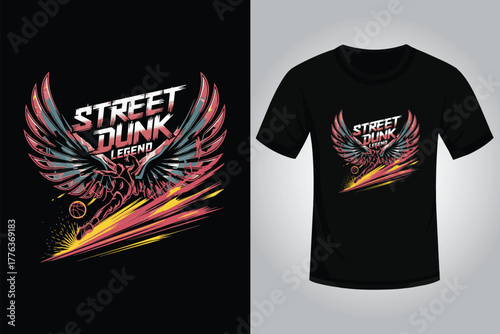 Basketball t shirt design