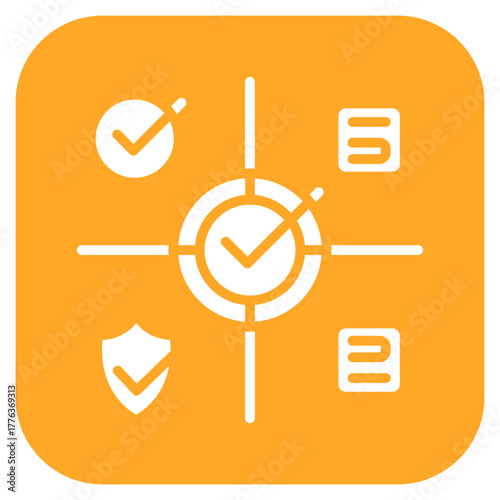 Prioritize icon vector image. Can be used for Project Management.