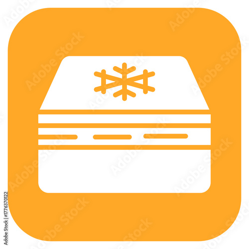 Cryonics icon vector image. Can be used for Science Fiction.