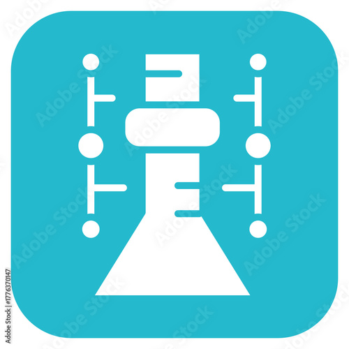 Samples icon vector image. Can be used for Science Fiction.