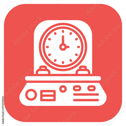 Time Machine icon vector image. Can be used for Science Fiction.