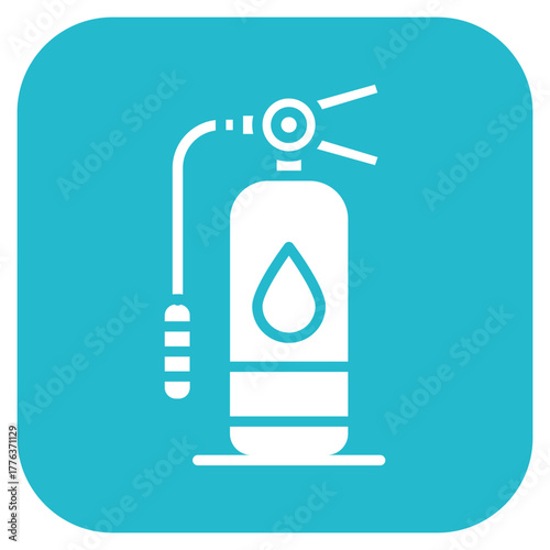 Fire Extinguisher icon vector image. Can be used for Natural Disaster.