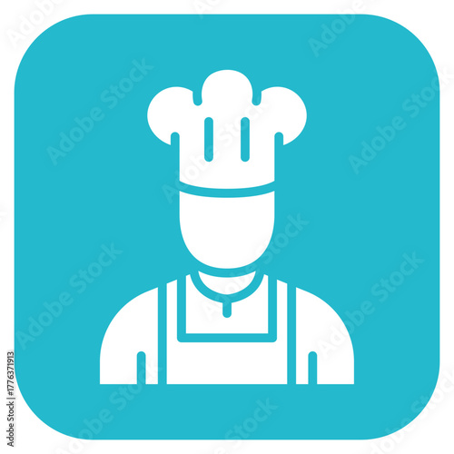 Baker icon vector image. Can be used for Women.