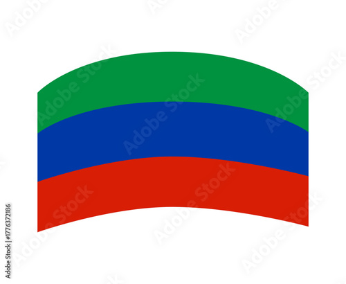 Free Download Dagestan National Europe Collection Flag Heart Emblem And Map Symbol Icon Vector Illustration Abstract Design Element - GFXLoad