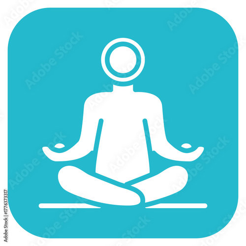 Self Discipline icon vector image. Can be used for Personality Traits.