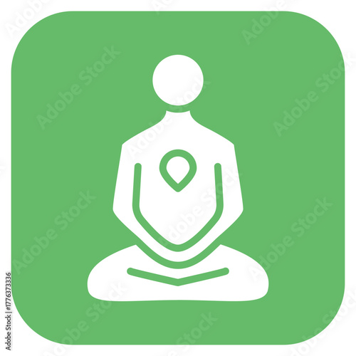 Self Awareness icon vector image. Can be used for Personality Traits.