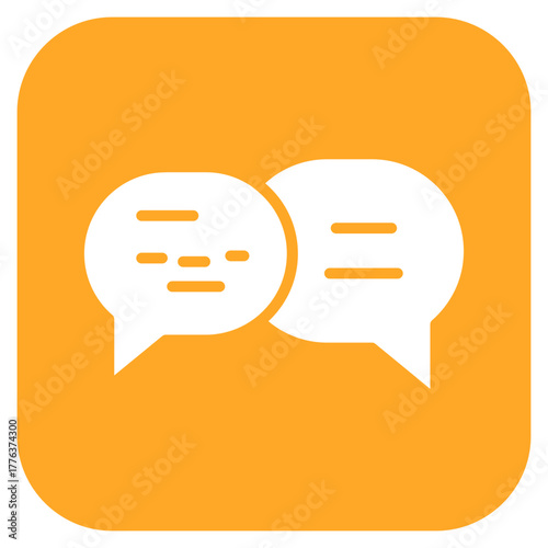 Dialogue icon vector image. Can be used for Leadership.
