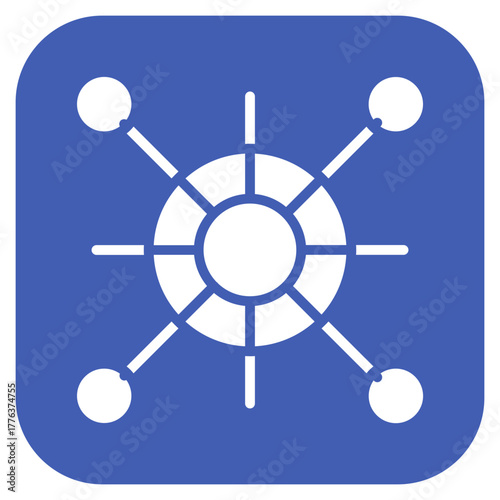 Network Connectivity icon vector image. Can be used for Networking.