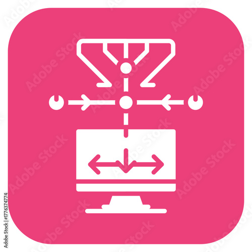 Network Congestion icon vector image. Can be used for Networking.