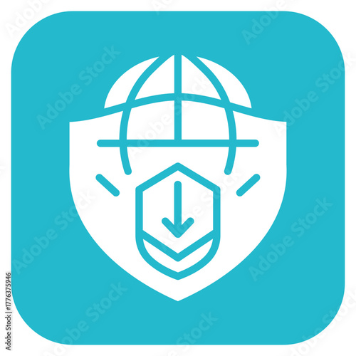 Risk Response icon vector image. Can be used for Risk Management.