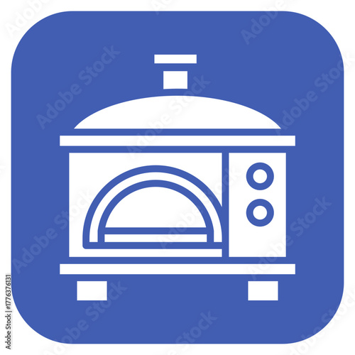 Italian Pizza Oven icon vector image. Can be used for Italy.
