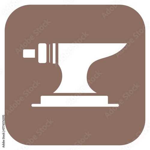 Anvil Shoot icon vector image. Can be used for Festa Junina.