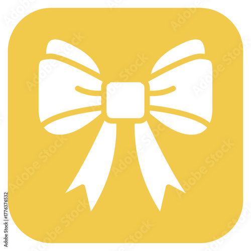 Festive Ribbon icon vector image. Can be used for Festa Junina.