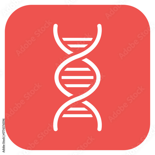 Viral RNA Strand icon vector image. Can be used for Infectious Diseases.