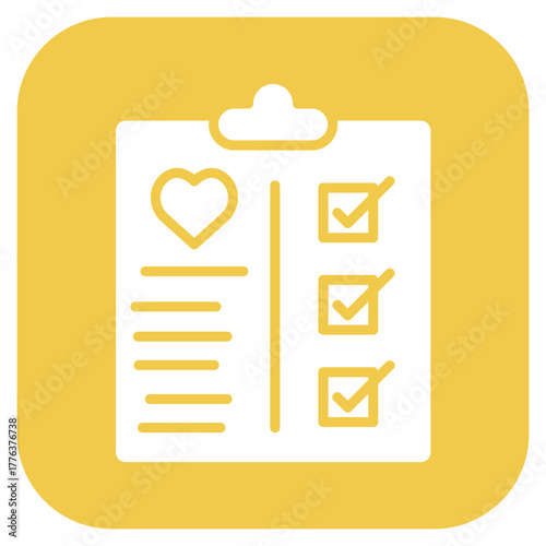 Immunization Record icon vector image. Can be used for Infectious Diseases.