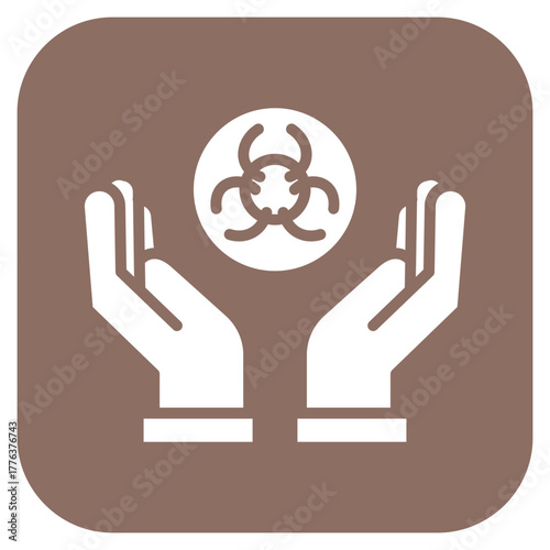 Containment Protocol icon vector image. Can be used for Infectious Diseases.