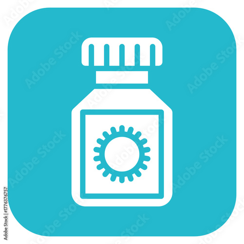 Antiviral Medication icon vector image. Can be used for Infectious Diseases.
