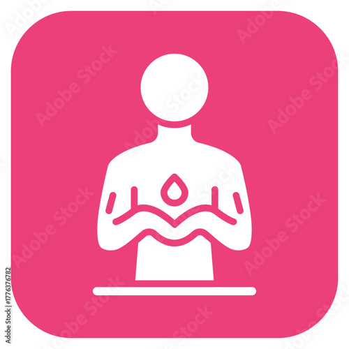 Hygiene Guidelines icon vector image. Can be used for Infectious Diseases.