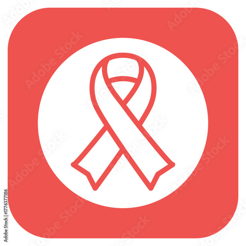 Awareness Bracelet icon vector image. Can be used for Chemotherapy.