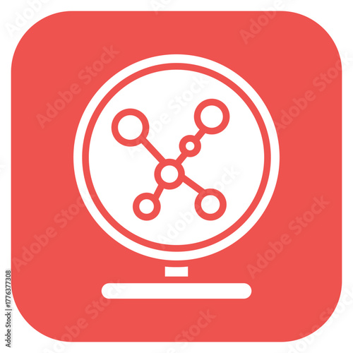 Petri Dish icon vector image. Can be used for Lab.