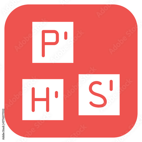 Periodic Table icon vector image. Can be used for Lab.